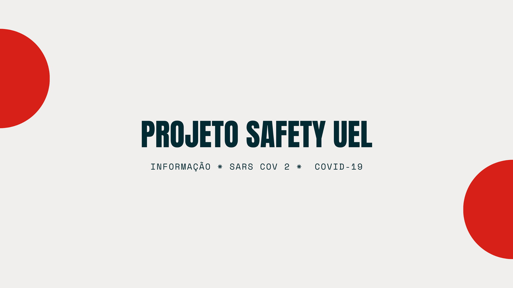 Divulgado 1º boletim de 2021 do Projeto Safety COVID 19 O Perobal