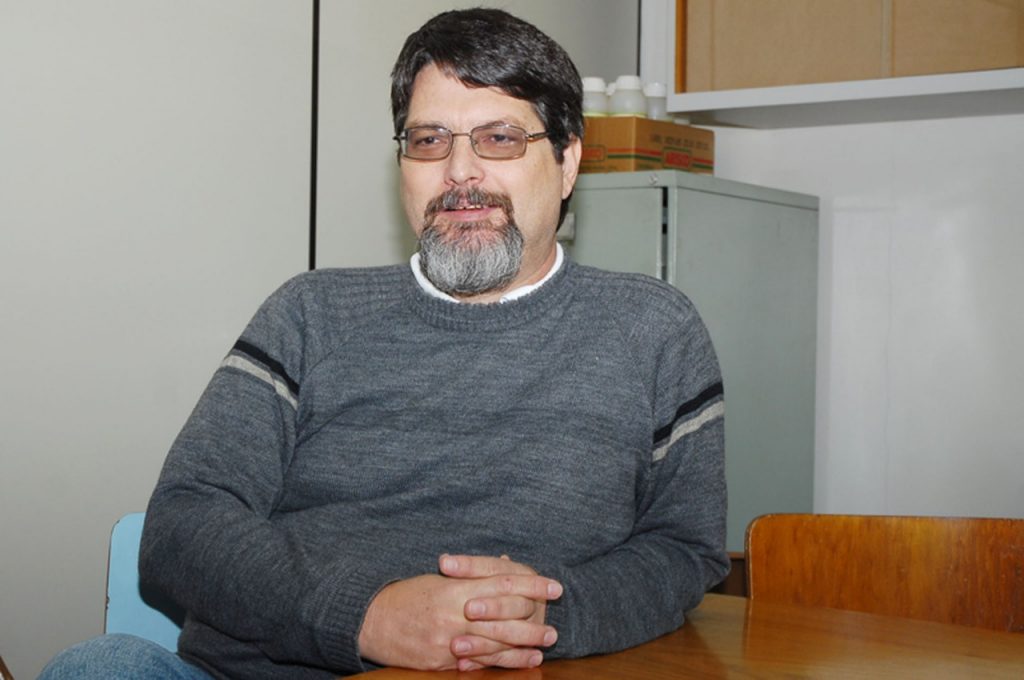 Professor Wagner Paiva, falecido de Covid-19 em agosto de 2021.