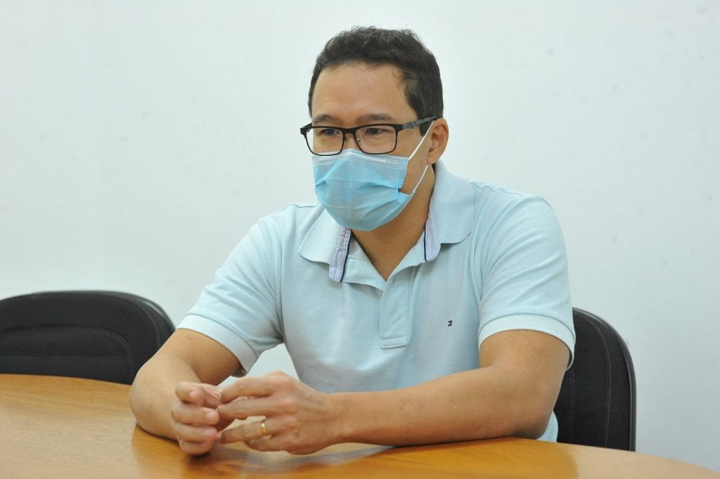 Ademar Takahashi Junior, coordenador do projeto e professor do CCS