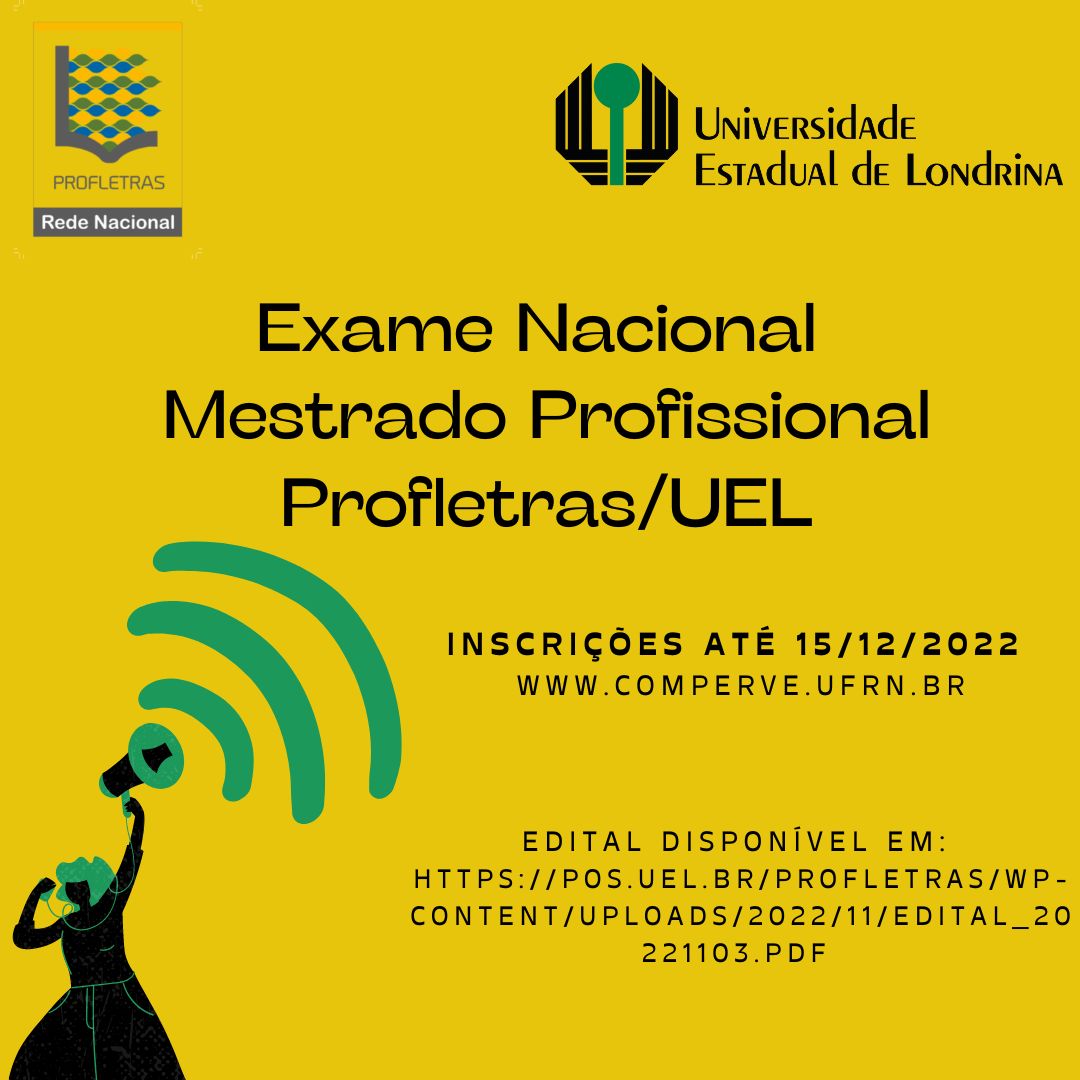 Mestrado Profissional em Letras recebe inscrições até esta quinta-feira –  UFMS