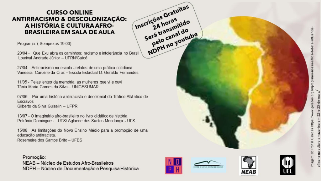 Curso: Literatura, história e cultura afro-brasileira na sala de aula