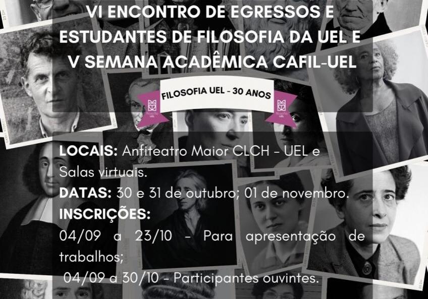 Abertas as inscrições para a VI Semana Acadêmica de Pesquisa